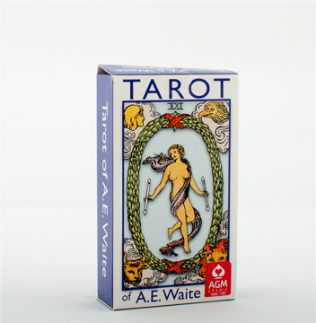 Bild på A.E. Waite Tarot Standard Blue Edition