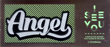Bild på Angel - reflex som du klistrar på kläder och väskor