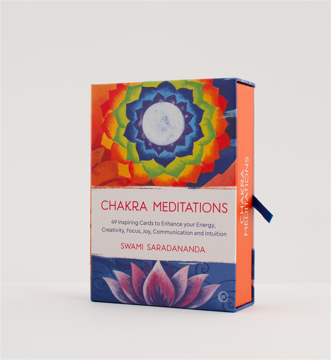 Bild på Chakra Meditations: 49 Inspiring Cards to Enhance your Energy, Creativity, Focus, Joy, Communication and Intuition