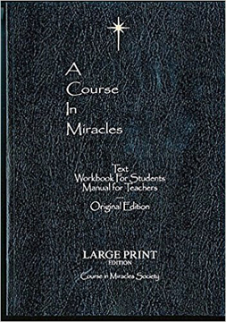 Bild på Course in miracles - large print edition - original edition large print