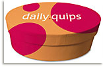 Bild på Daily Quips In A Bowl (365 Oval Cards In An Attractive Oval