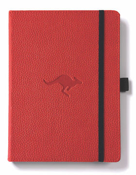 Bild på Dingbats* Wildlife A5+ Red Kangaroo Notebook - Dotted