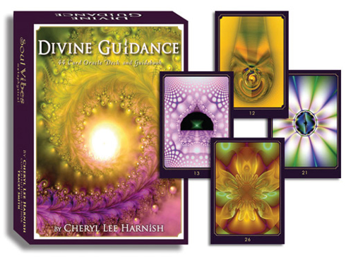 Bild på Divine Guidance Oracle cards (44 gold guilded cards with booklet)