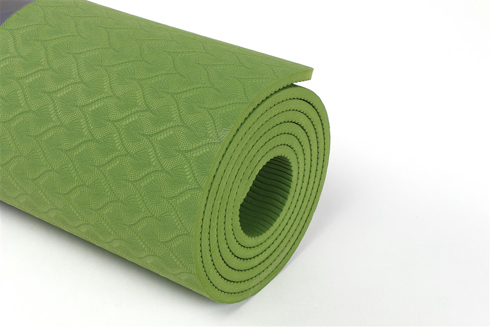 Bild på ELEMENTS eko yogamatta 6 mm LIME