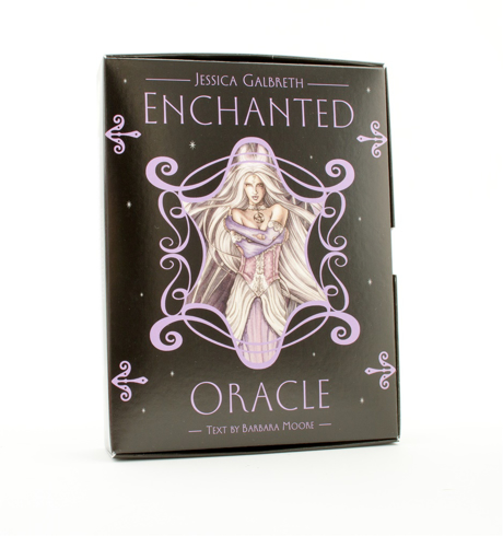 Bild på Enchanted Oracle (Includes 36-Card Deck, Book, Silver Organdy Pouch W/Cord Draw String & A Fairy Pen