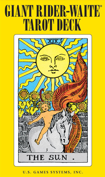 Bild på Giant Rider-Waite Tarot Deck