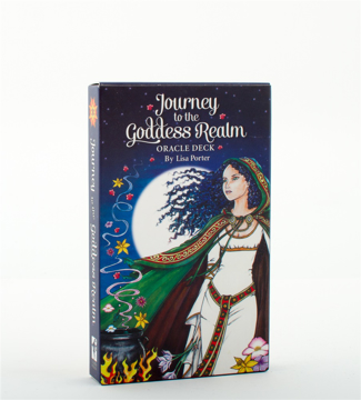 Bild på JOURNEY TO THE GODDESS REALM ORACLE DECK (39-card deck & 48-page guidebook)