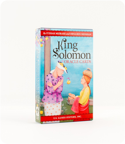 Bild på King Solomon Oracle Cards (40-Card Deck & Instruction Booklet)