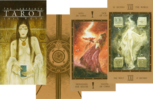 Bild på Labyrinth Tarot (Luis Royo)