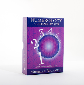 Bild på Numerology guidance cards - a 44-card deck and guidebook