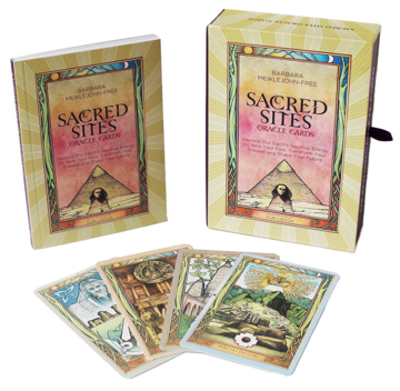Bild på Sacred sites oracle cards: harness our earths spiritual energy to heal - ha