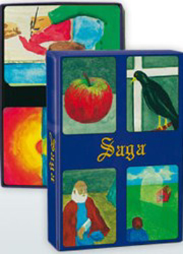 Bild på Saga : Bildkort - en bilderbok utan text / Symbolkort för samtal, terapi och coaching