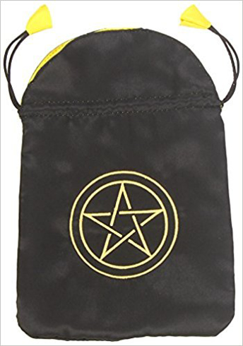 Bild på Satin Pentacle Tarot Bag