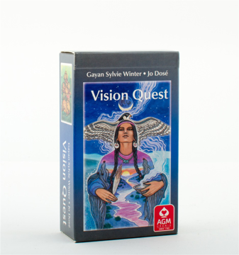 Bild på Vision Quest Tarot Deck (2-7/8" X 4-7/8" Deck)