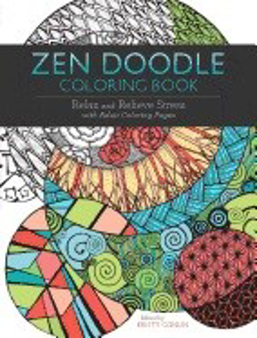 Bild på Zen doodle coloring book - relax and relieve stress with adult coloring pag