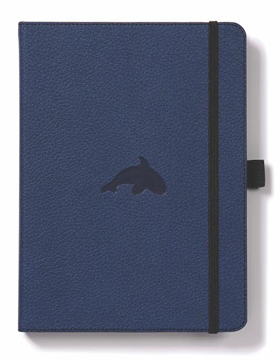 Bild på Dingbats* Wildlife A5+ Blue Whale Notebook - Graph