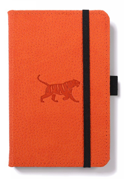 Bild på Dingbats* Wildlife A6 Pocket Orange Tiger Notebook - Plain