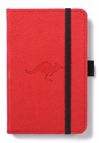 Bild på Dingbats* Wildlife A6 Pocket Red Kangaroo Notebook - Dotted