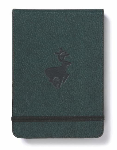 Bild på Dingbats* Wildlife A6+ Reporter Green Deer Notebook - Dotted