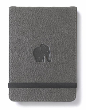 Bild på Dingbats* Wildlife A6+ Reporter Grey Elephant Notebook - Dotted