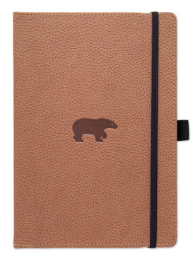 Bild på Dingbats* Wildlife A4+ Brown Bear Notebook - Lined