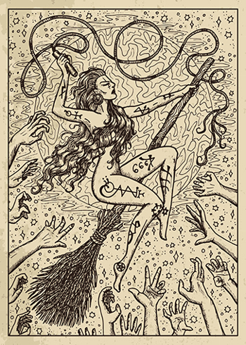 Bild på Lenormand Engraved Whip (13x18)