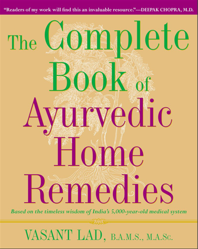 Bild på The Complete Book of Ayurvedic Home Remedies