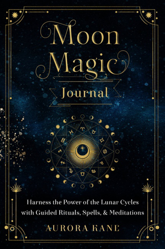 Bild på Moon Magic Journal : Volume 8: Harness the Power of the Lunar Cycles with Guided Rituals, Spells, and Meditations