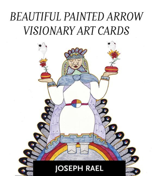 Bild på Beautiful Painted Arrow Visionary Art Card