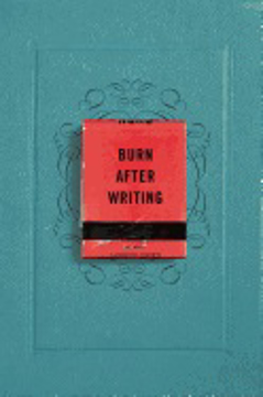 Bild på Burn After Writing