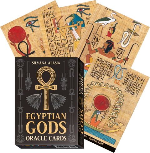 Bild på Egyptian Gods Oracle Cards