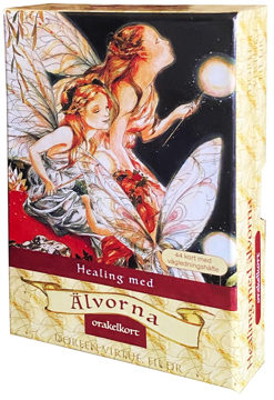 Bild på Healing med älvorna - 44 kort orakelkort med vägledningshäfte