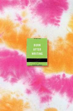 Bild på Burn After Writing (Tie-Dye)