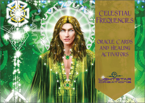 Bild på Celestial Frequencies : Oracle Cards and Healing Activators