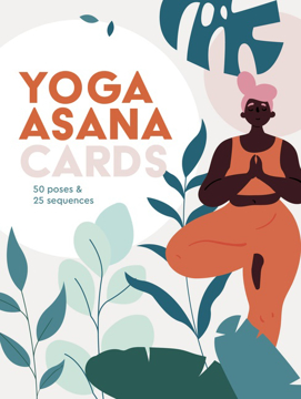 Bild på Yoga Asana Cards : 50 poses & 25 sequences