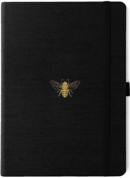 Bild på Dingbats* Pro B5 Black Bee Notebook Lined