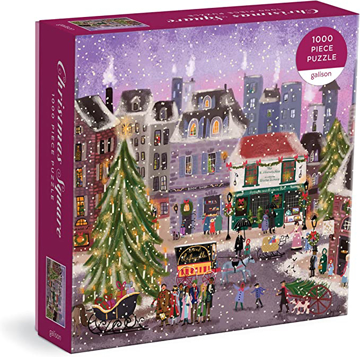 Bild på Joy Laforme Christmas Square 1000 Piece Puzzle in Square Box