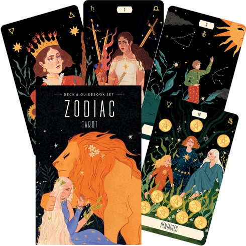 Bild på Zodiac Tarot Deck & Book Set