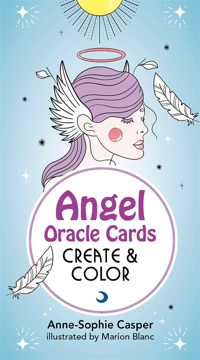 Bild på Angel Oracle Cards: Create and Color
