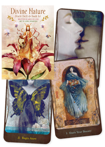 Bild på Divine Nature Oracle Deck & Book Set