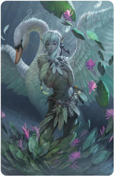 Bild på Swan (Night Fairies) Magnet