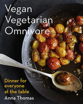 Bild på Vegan vegetarian omnivore - dinner for everyone at the table