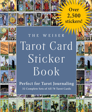 Bild på WEISER TAROT CARD STICKER BOOK: Perfect for Tarot Journaling (32 complete sets of all 78 Tarot cards - over 2500 stickers)