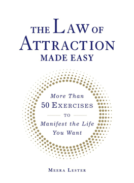 Bild på Law of attraction made easy - more than 50 exercises to manifest the life y