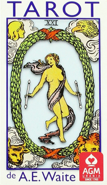 Bild på A.E. Waite Tarot Standard Blue Edition SP
