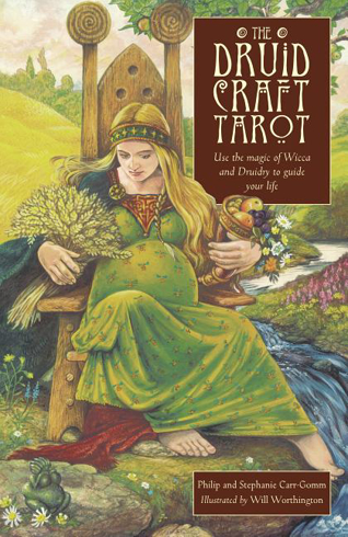 Bild på Druidcraft Tarot : Use The Magic Of Wicca & Druidry To Guide Your Life (78-card deck & 192-page book)