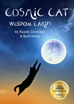 Bild på CosmicCat WisdomCards: Includes 60 Full-Color Cards with Guidebook
