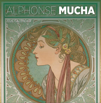 Bild på Alphonse Mucha : 2026 Wall Calendar