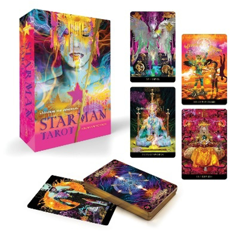 Bild på Starman Tarot: Remastered (A David Bowie-Inspired Tarot Box Set, Revised and Updated): (Tarot Kit Box Set with 78 Cards and Guide Book)