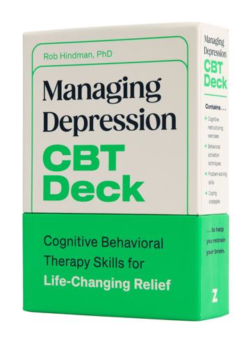 Bild på Managing Depression CBT Deck: Cognitive Behavioral Therapy Skills for Life-Changing Relief